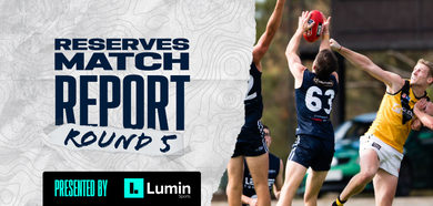 Lumin Sports Match Report: Reserves Round 5 v Glenelg